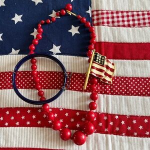 Vintage Patriotic Jewelry